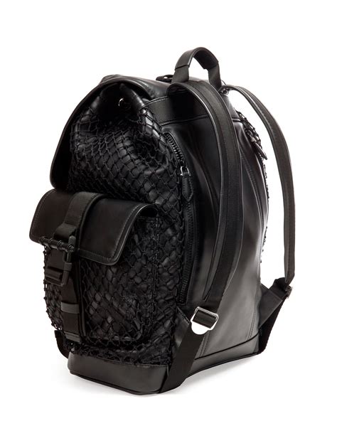 Givenchy Obsedia Leather Backpack, Black 